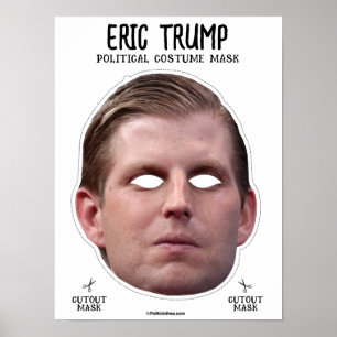Affiche Masque de costume Eric Trump