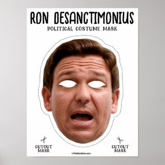 Affiche Masque de costume Ron Desanctimonious