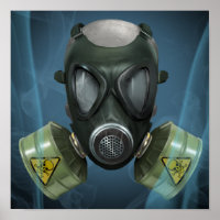 Masque de gaz post-apocalyptique