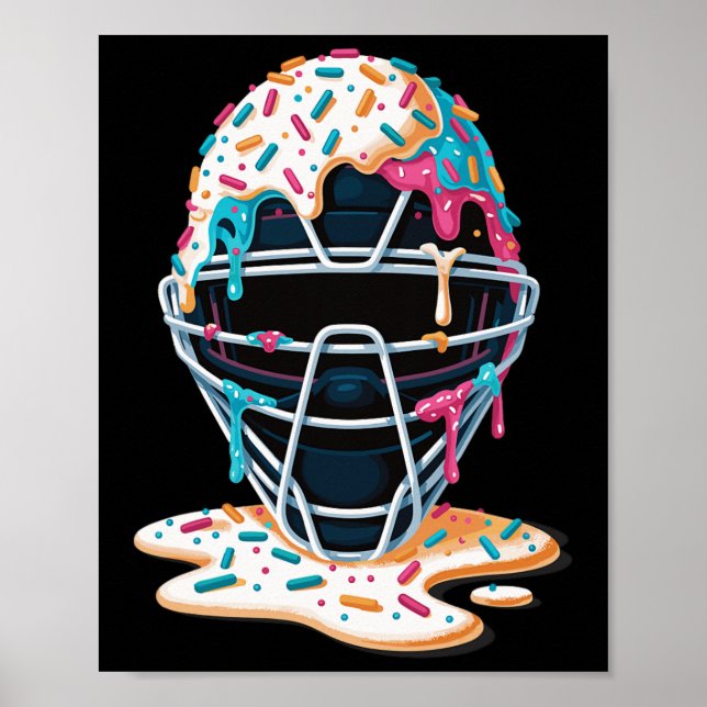 Affiche Masque de lanceur Bysebyll glace dégoulinante Byse (Devant)