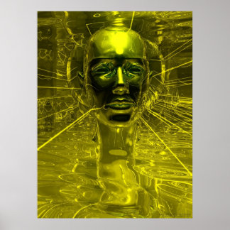 Affiche Masque de Nefertiti