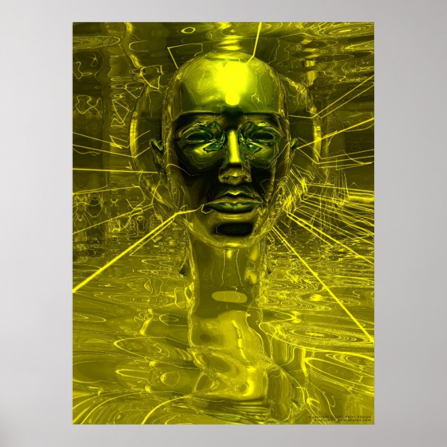 Affiche Masque de Nefertiti (Devant)