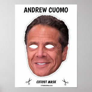 Affiche Masque d'Halloween ANDREW CUOMO
