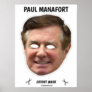 Affiche Masque d'Halloween PAUL MANAFORT