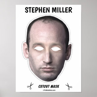 Affiche Masque d'Halloween STEPHEN MILLER