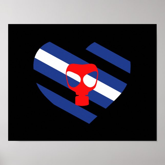 Affiche Masque Fierté (Devant)