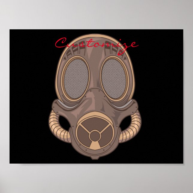 Affiche Masque gaz vapeur Thunder_Cove (Devant)