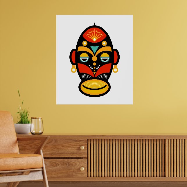 Affiche Masque Rasta (Salon 2)