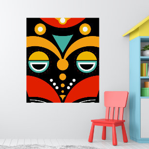 Affiche Masque Rasta