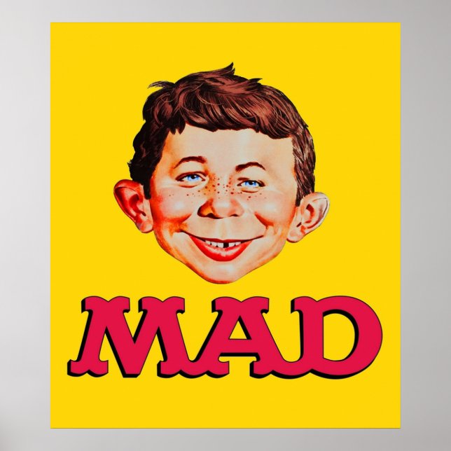 Affiche Masque Sticker Mad Magazine (Devant)