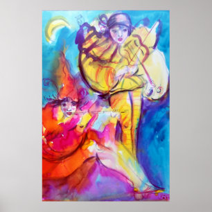 AFFICHE MASQUERADE VENITIEN / NOCTURNE MUSICAL