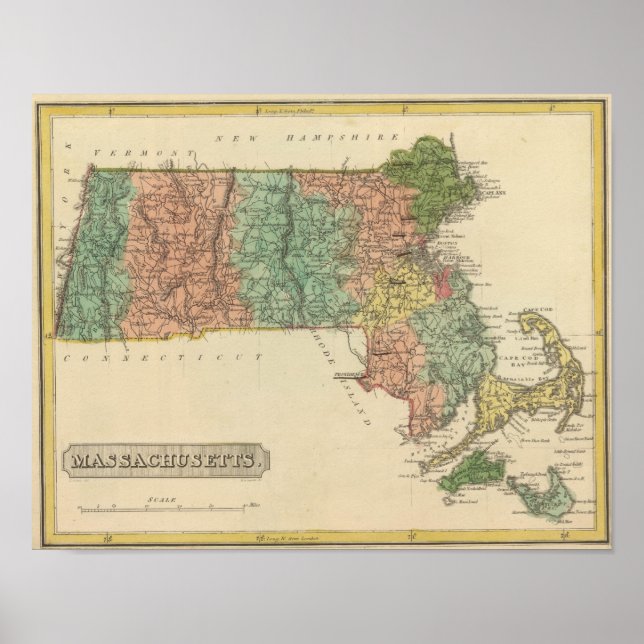 Affiche Massachusetts 3 (Devant)