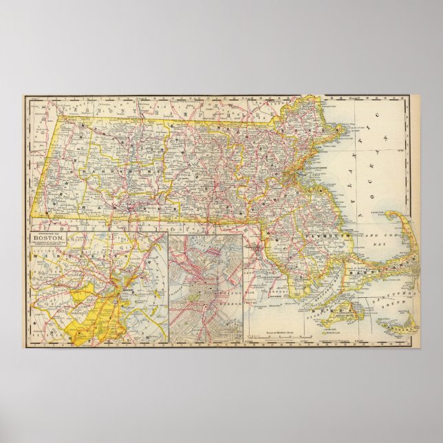 Affiche Massachusetts 6 (Devant)