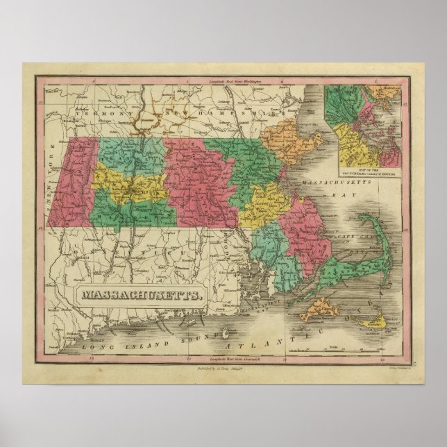 Affiche Massachusetts 7 (Devant)