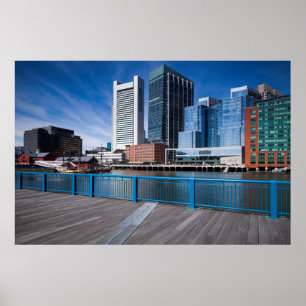 Affiche Massachusetts, Boston, Federal Reserve Bank