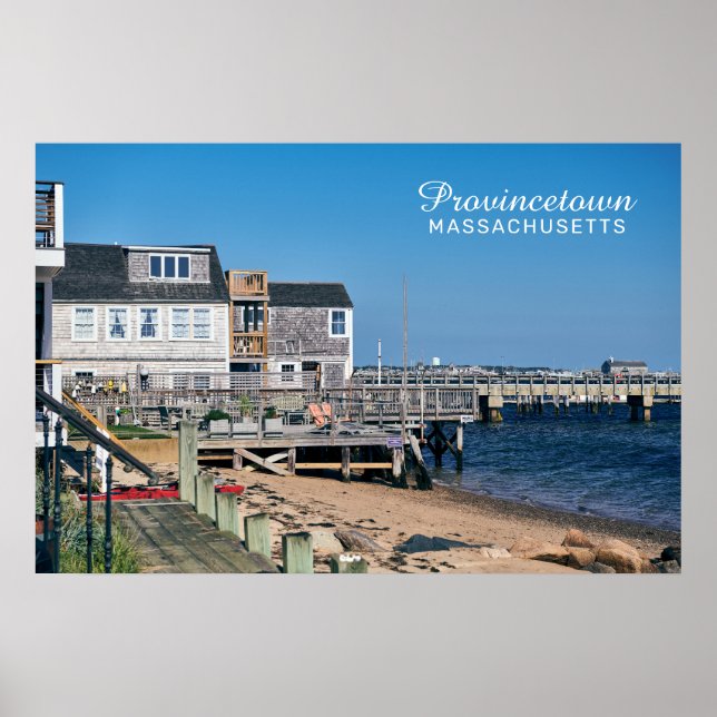 Affiche Massachusetts de Provincetown (Devant)