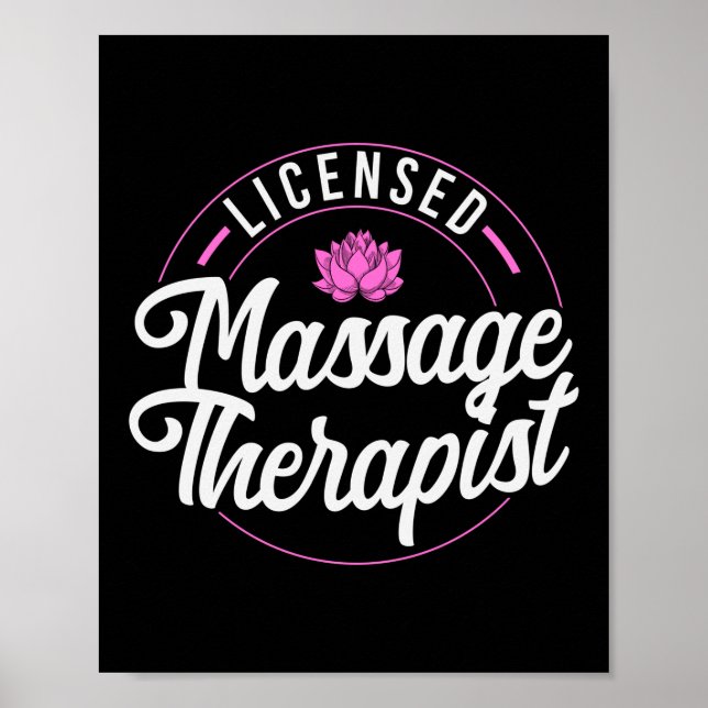Affiche Massage Thérapeutique Massage Thérapie Massage Aut (Devant)