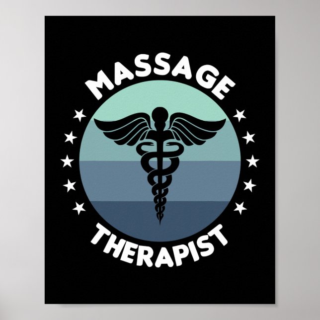 Affiche Massage Therapist Health  (Devant)