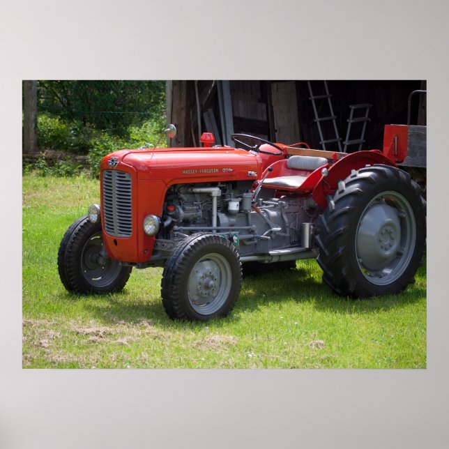 Affiche Massey Ferguson 35X (Devant)