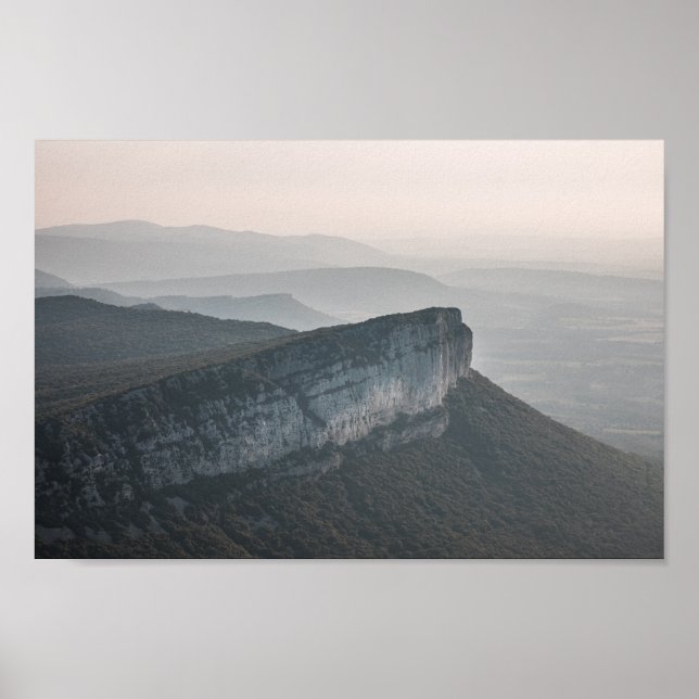 Affiche Massif de France centrale (Devant)