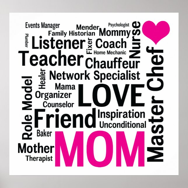 Affiche Master Chef Mom - Multitâche Do-it-All Mother (Devant)