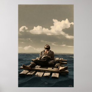 Affiche mat Adrift