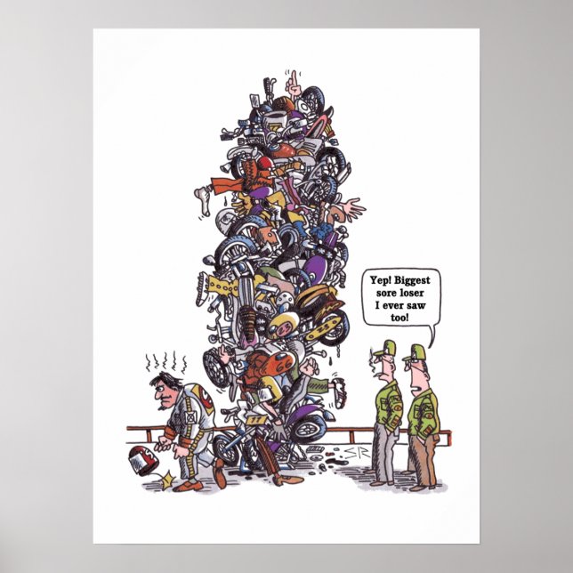 Affiche mat Biggest Sore Loser (Devant)