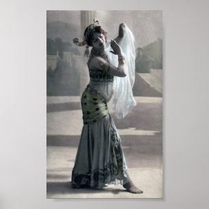Affiche Mata Hari à Paris - Margaretha Geertruida