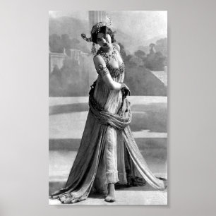 Affiche Mata Hari à Paris - Margaretha Geertruida