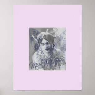 Affiche Mata Hari - Margaretha Geertruida - butterfly