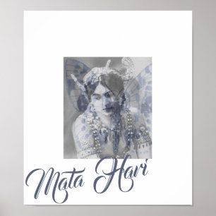Affiche Mata Hari - Margaretha Geertruida - butterfly