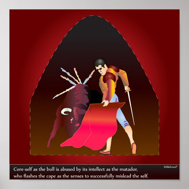 Affiche matador ~ coeur-soi (Devant)
