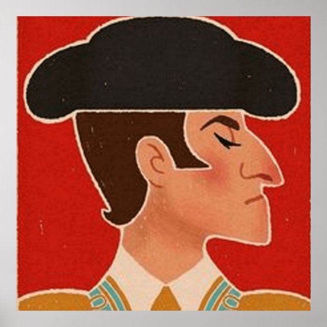 Affiche Matador espagnol | Espagne (Devant)