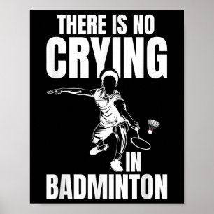 Affiche Match de badminton Chance Équipe de compétence Nav