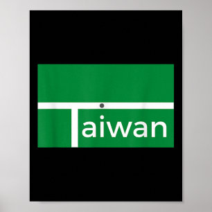 Affiche Match de badminton drôle Taïwan nouveau design de