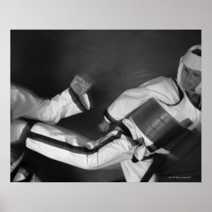 Affiche Match du Taekwondo