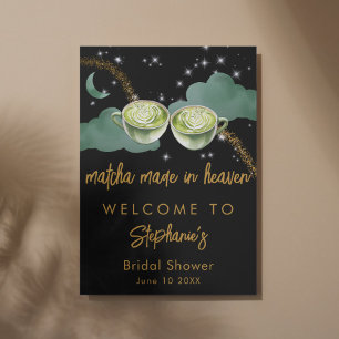 Affiche Matcha Lune Céleste Fabriquée En Fête des mariées 