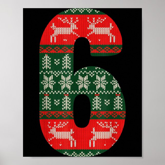 Affiche Matching 67 Christmas Ugly Sweater Meme Number 6  (Devant)