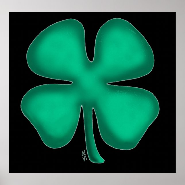Affiche mate Black Irish (Devant)