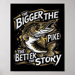 Affiche Matériel de pêche au brochet pêche au brochet du n