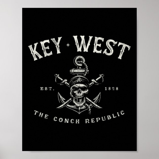 Affiche Matériel de plongée en bateau pirate rebelle à Key (Devant)