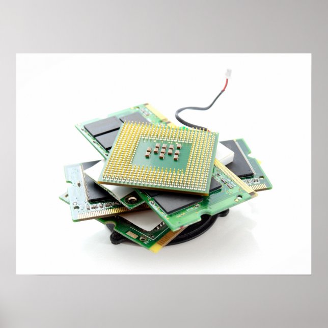 Affiche Matériel informatique (Devant)