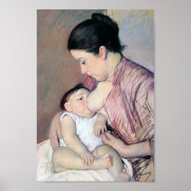 Affiche Maternité, Mary Cassatt (Devant)