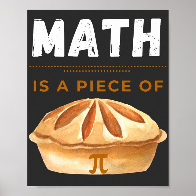 Affiche Math Est Une Pièce De Pi Math Pi Day 2023 Mars 14 (Devant)