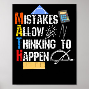 Affiche Math. Mistakes Allow