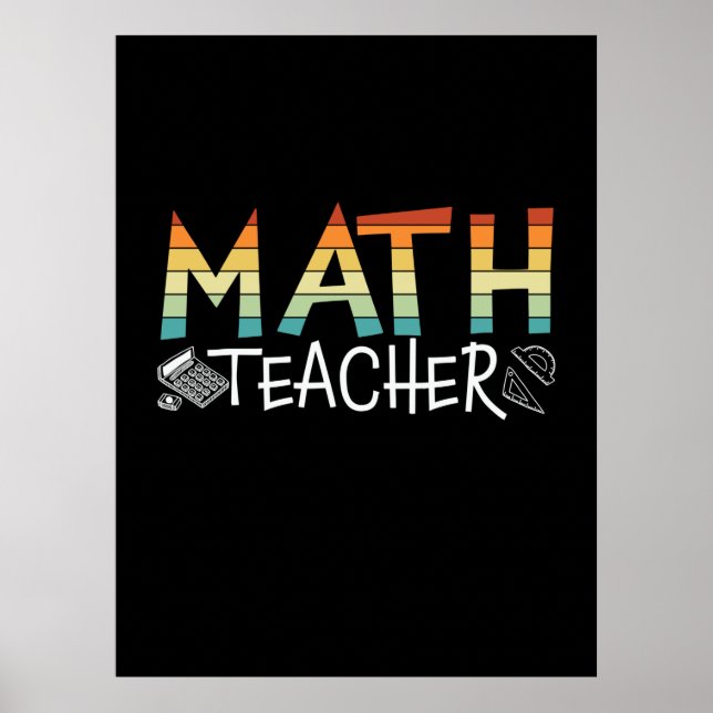 Affiche Math Teacher (Devant)