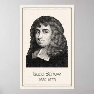 Affiche Mathématiciens - Barrow