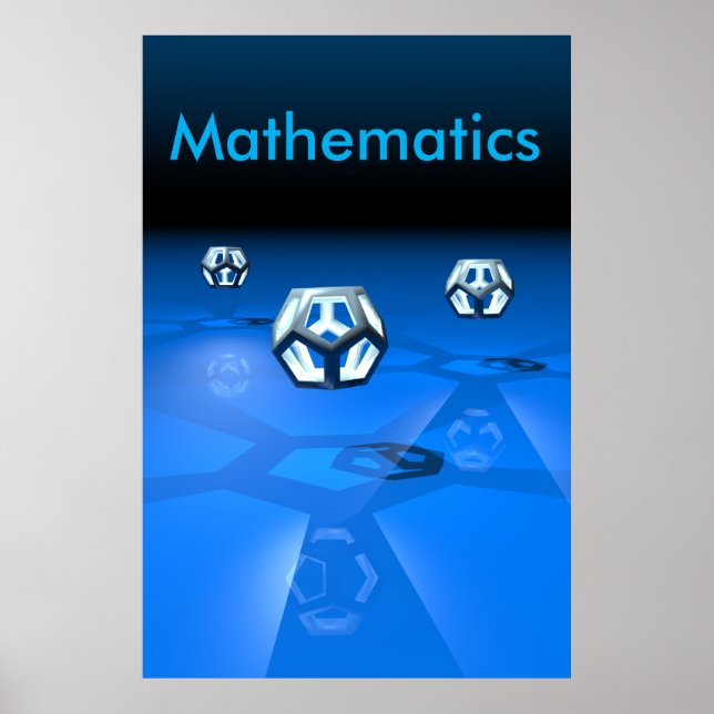 Affiche mathématique (Devant)