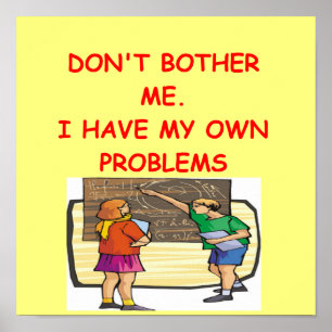 Affiche mathématique mathématique mathématique