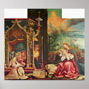 Affiche Mathis Grunewald Gothart - la naissance du Christ